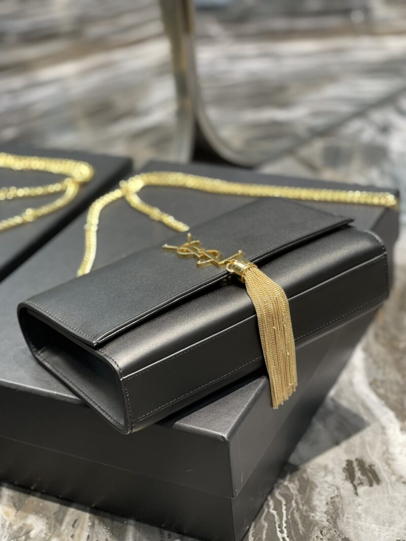 YSL Kate Medium With Tassle In Smooth Leather-24*14.5*5.5CM - Image 2