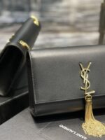YSL Kate Medium With Tassle In Smooth Leather-24*14.5*5.5CM - Image 6