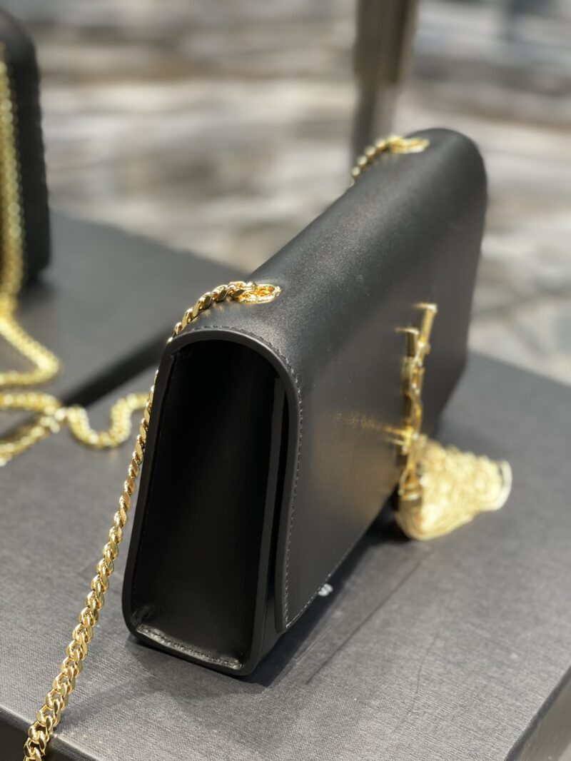 YSL Kate Medium With Tassle In Smooth Leather-24*14.5*5.5CM - Image 9