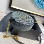 YSL Vinyle Round Bag-17*17*5.5CM - Image 3