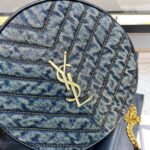 YSL Vinyle Round Bag-17*17*5.5CM - Image 7