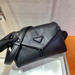 Prada Lambskin Shoulder Bag-1BC165-32*21*12CM - Image 6