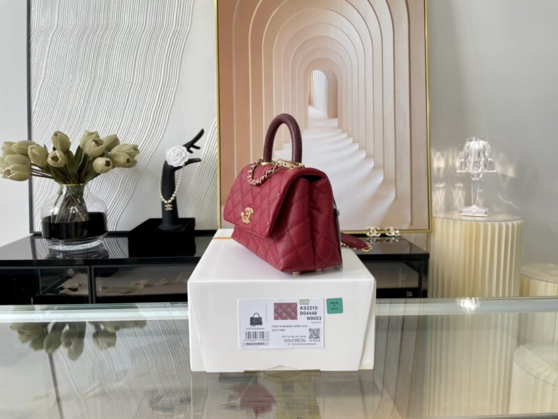 Ch@nel Coco Handlebag-13*19*9CM - Image 2