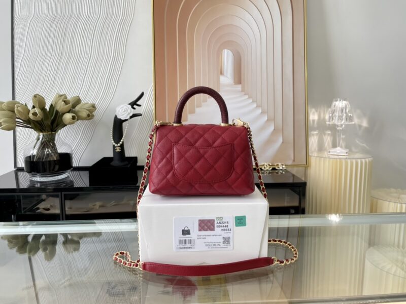 Ch@nel Coco Handlebag-13*19*9CM - Image 7