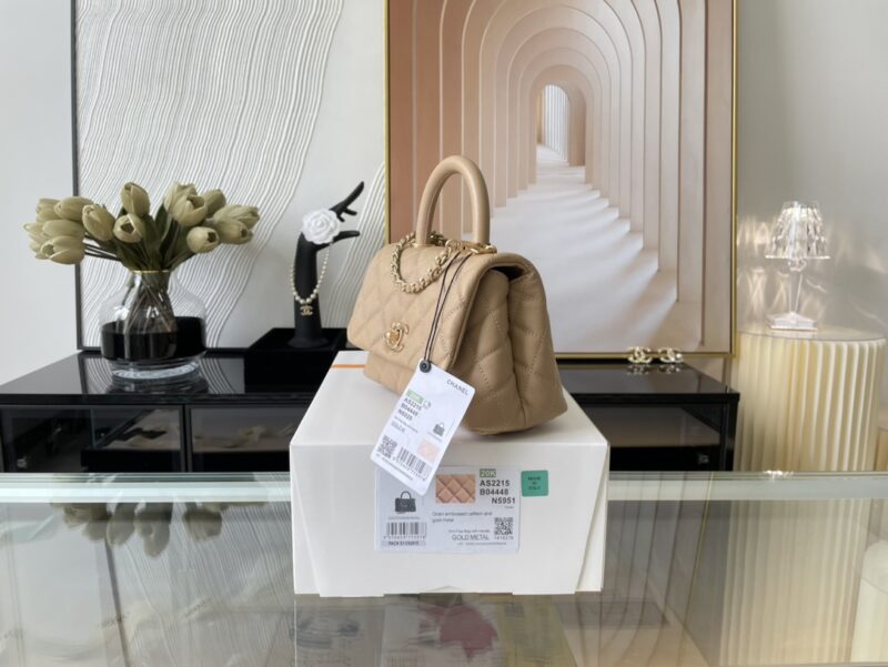 Ch@nel Coco Handlebag-13*19*9CM - Image 5