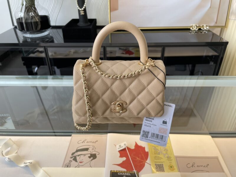 Ch@nel Coco Handlebag-13*19*9CM - Image 7