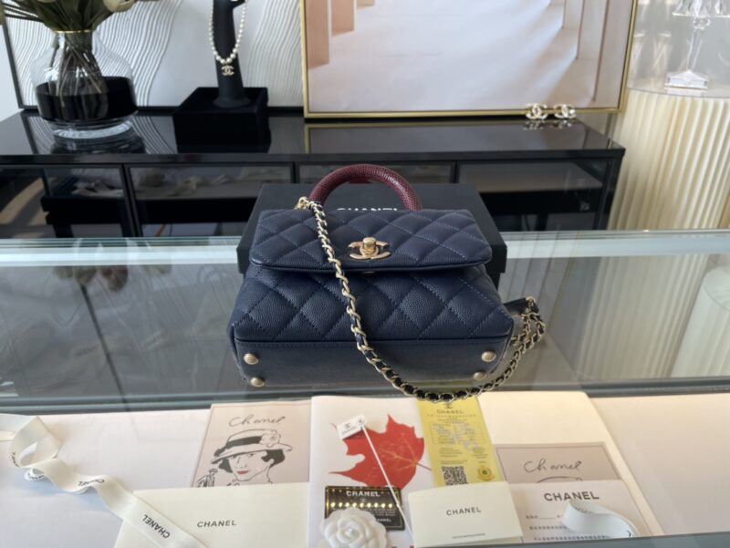 Ch@nel Coco Handlebag-13*19*9CM - Image 9