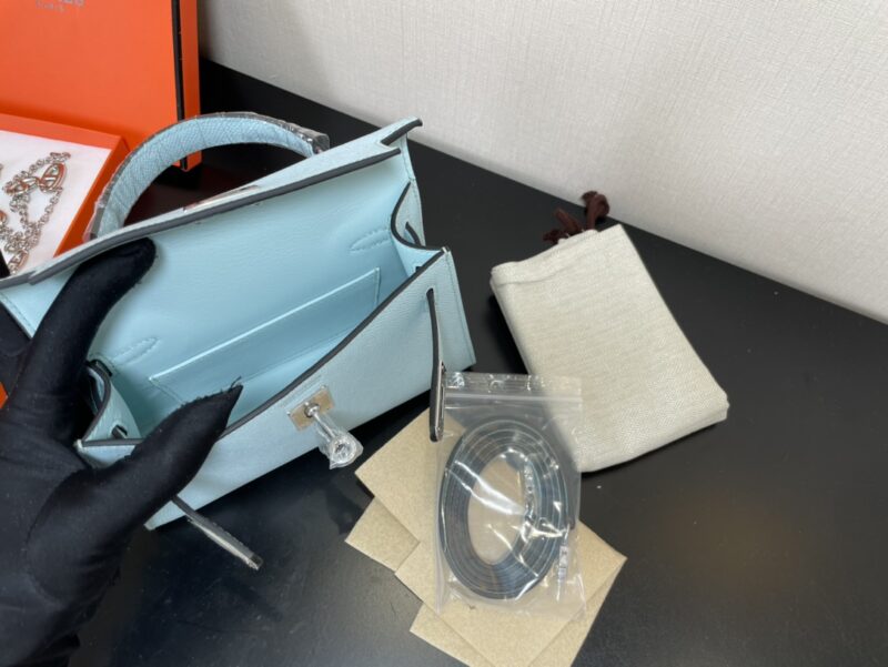 Hermes Kelly-Gold&Silver Hardware-19CM - Image 3