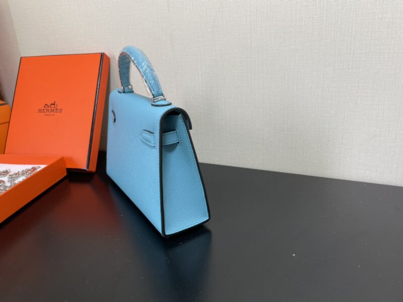 Hermes Kelly-Gold&Silver Hardware-19CM - Image 7