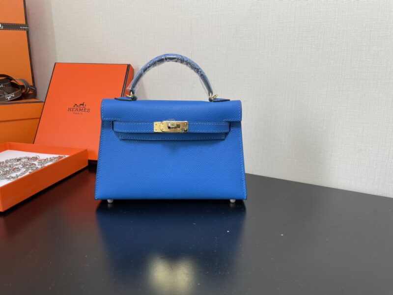 Hermes Kelly-Gold&Silver Hardware-19CM - Image 10