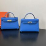 Hermes Kelly-Gold&Silver Hardware-19CM