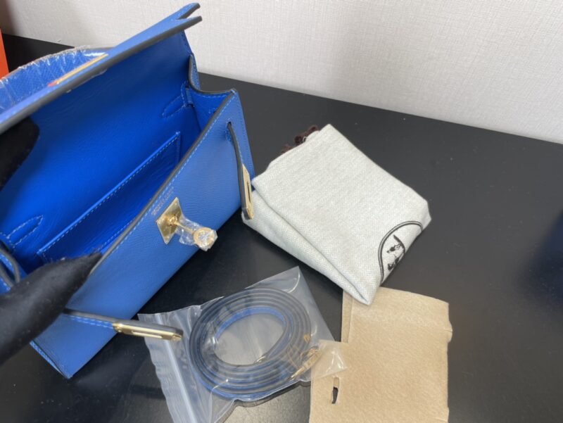 Hermes Kelly-Gold&Silver Hardware-19CM - Image 5