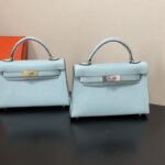Hermes Kelly-Gold&Silver Hardware-19CM