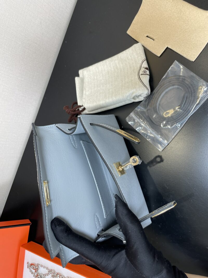 Hermes Kelly-Gold&Silver Hardware-19CM - Image 3