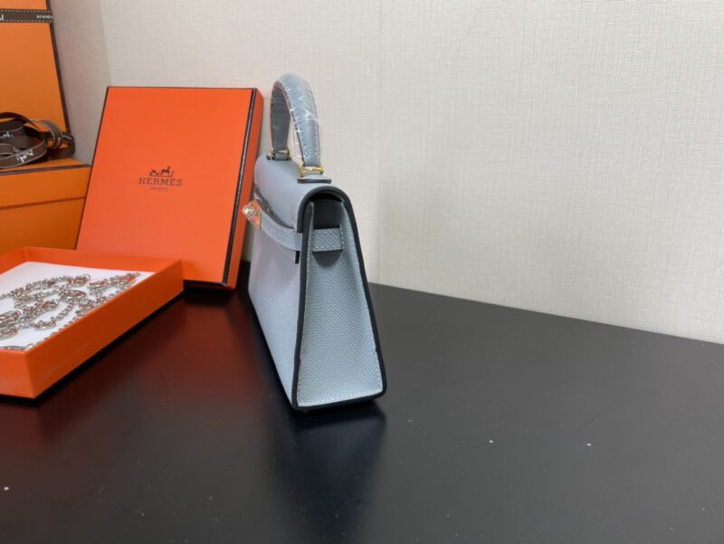 Hermes Kelly-Gold&Silver Hardware-19CM - Image 4