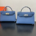 Hermes Kelly-Gold&Silver Hardware-19CM