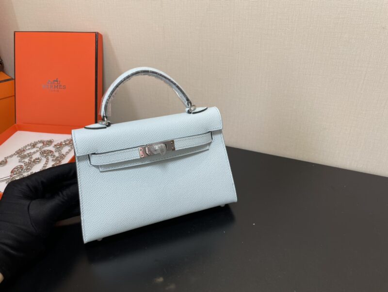 Hermes Kelly-Gold&Silver Hardware-19CM - Image 5