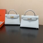 Hermes Kelly-Gold&Silver Hardware-19CM