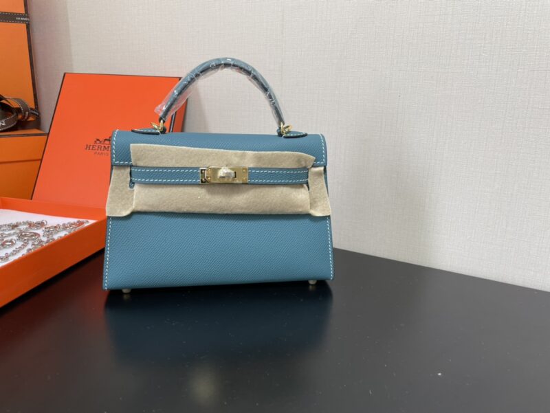 Hermes Kelly-Gold&Silver Hardware-19CM - Image 6