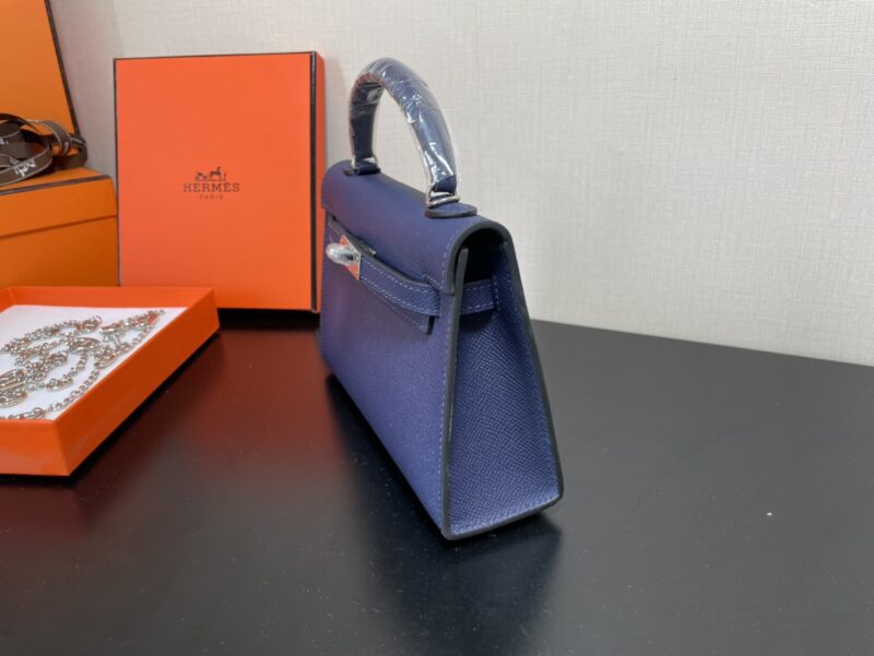 Hermes Kelly-Gold&Silver Hardware-19CM - Image 2