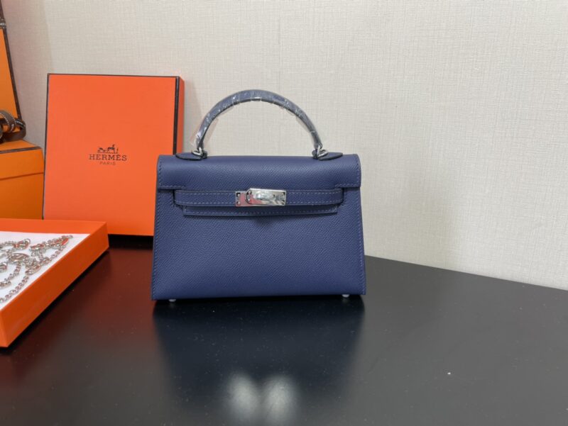 Hermes Kelly-Gold&Silver Hardware-19CM - Image 5