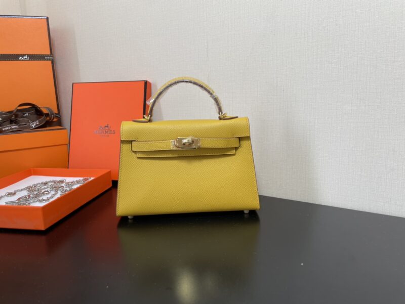 Hermes Kelly-Gold&Silver Hardware-19CM - Image 2