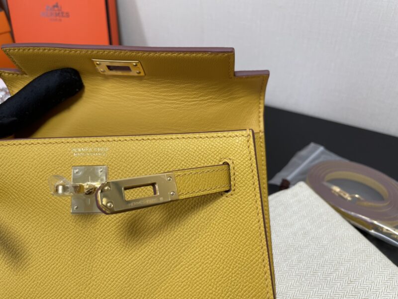 Hermes Kelly-Gold&Silver Hardware-19CM - Image 3