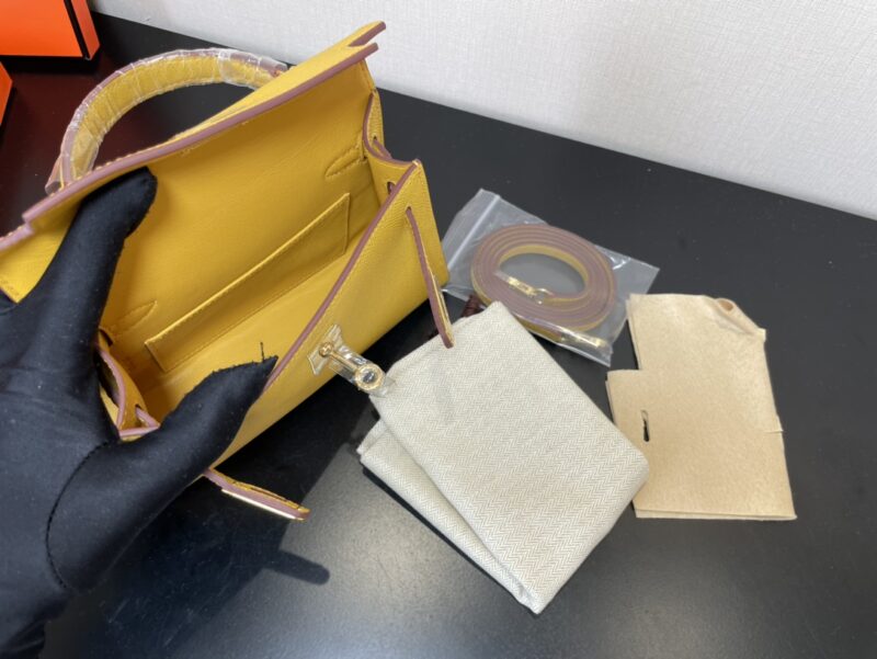 Hermes Kelly-Gold&Silver Hardware-19CM - Image 5