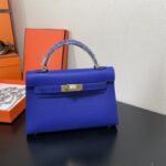 Hermes Kelly-Gold&Silver Hardware-19CM