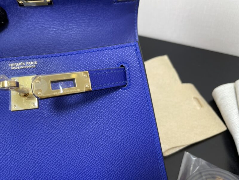 Hermes Kelly-Gold&Silver Hardware-19CM - Image 8