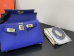 Hermes Kelly-Gold&Silver Hardware-19CM - Image 9