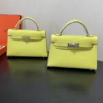 Hermes Kelly-Gold&Silver Hardware-19CM