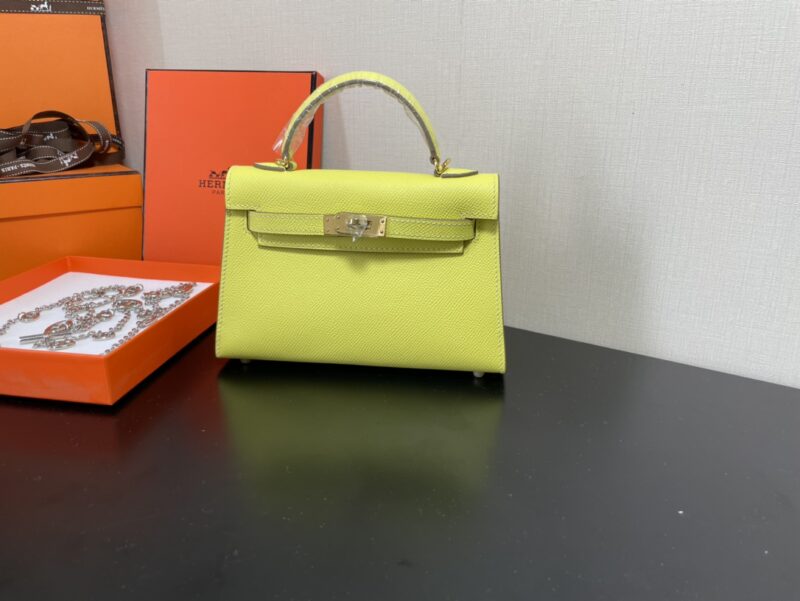 Hermes Kelly-Gold&Silver Hardware-19CM - Image 3