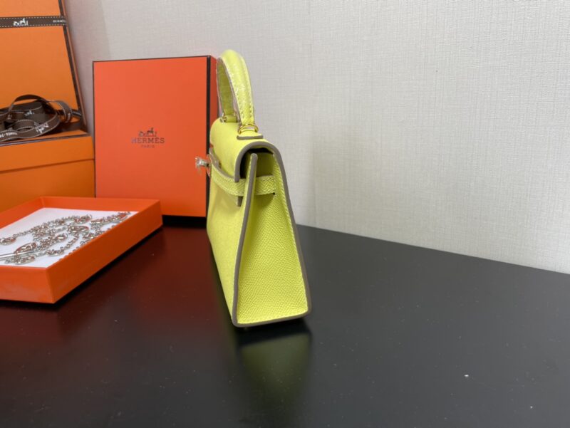 Hermes Kelly-Gold&Silver Hardware-19CM - Image 8