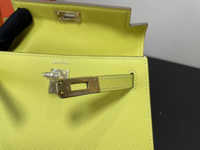 Hermes Kelly-Gold&Silver Hardware-19CM - Image 9