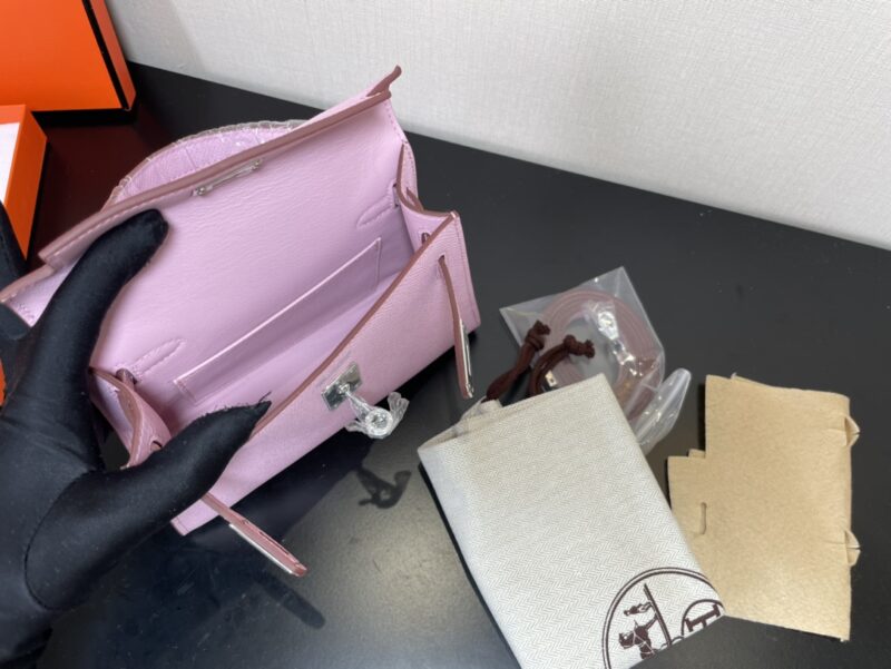 Hermes Kelly-Gold&Silver Hardware-19CM - Image 3