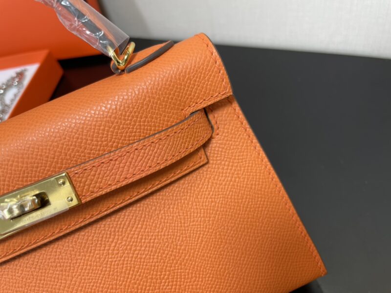 Hermes Kelly-Gold&Silver Hardware-19CM - Image 3