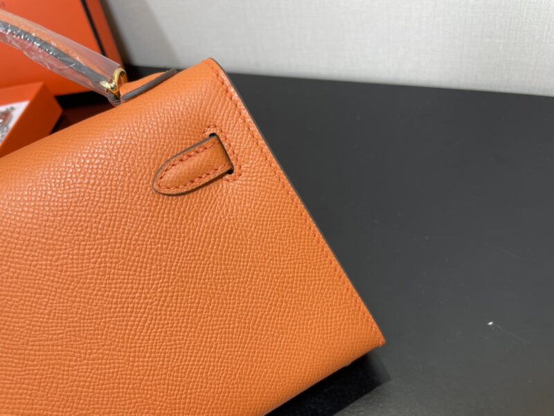 Hermes Kelly-Gold&Silver Hardware-19CM - Image 9