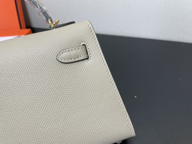Hermes Kelly-Gold&Silver Hardware-19CM - Image 16