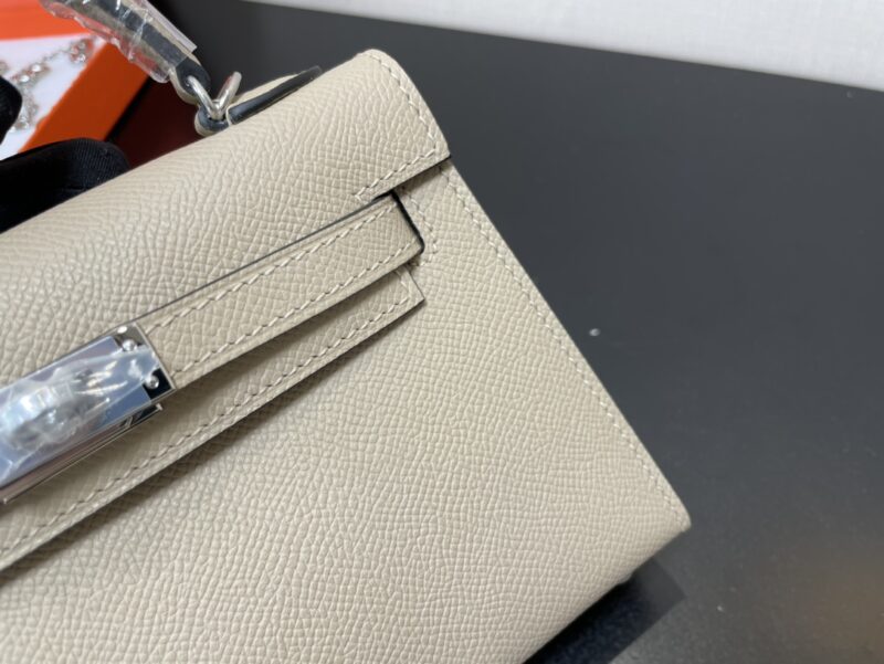 Hermes Kelly-Gold&Silver Hardware-19CM - Image 7