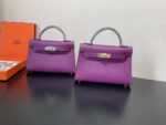 Hermes Kelly-Gold&Silver Hardware-19CM