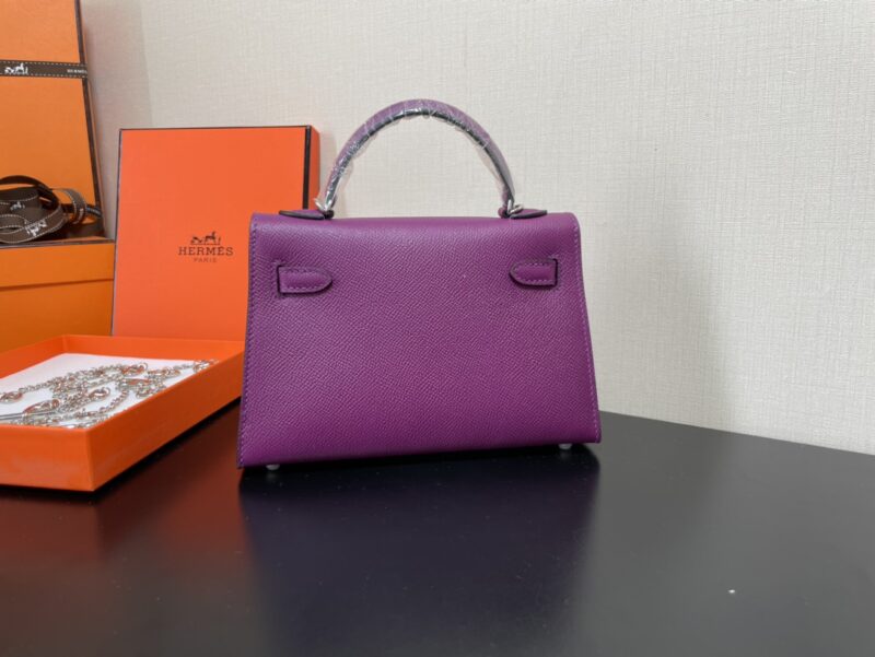 Hermes Kelly-Gold&Silver Hardware-19CM - Image 4