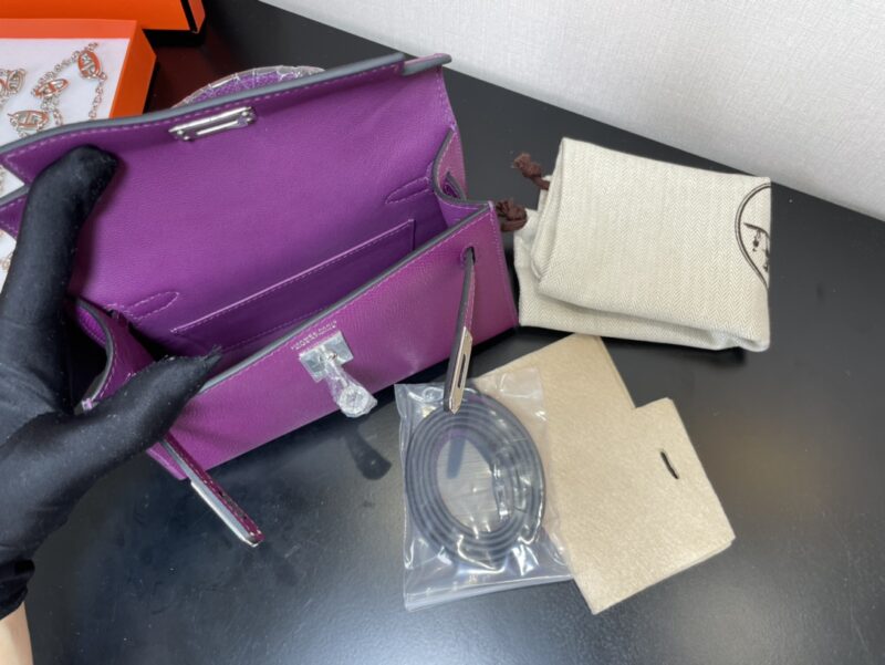 Hermes Kelly-Gold&Silver Hardware-19CM - Image 5