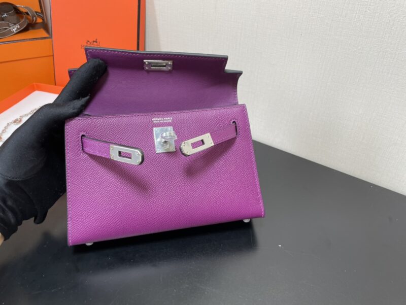 Hermes Kelly-Gold&Silver Hardware-19CM - Image 10