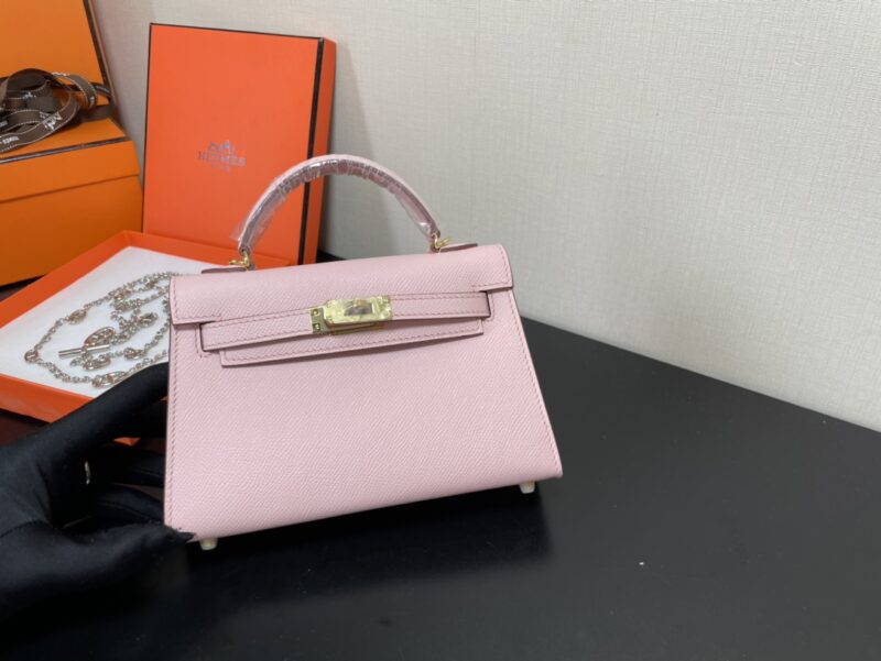 Hermes Kelly-Gold&Silver Hardware-19CM - Image 10