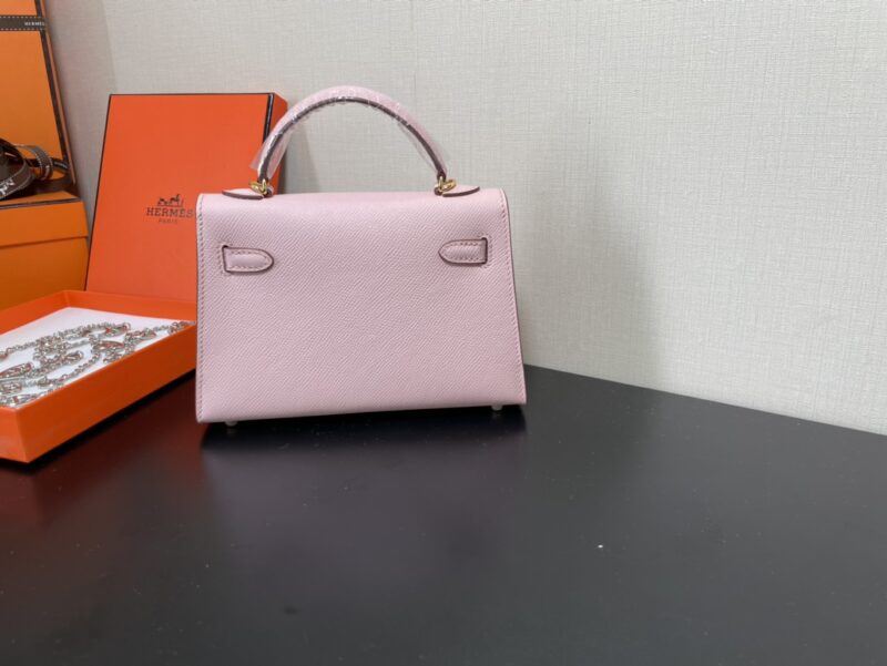 Hermes Kelly-Gold&Silver Hardware-19CM - Image 13