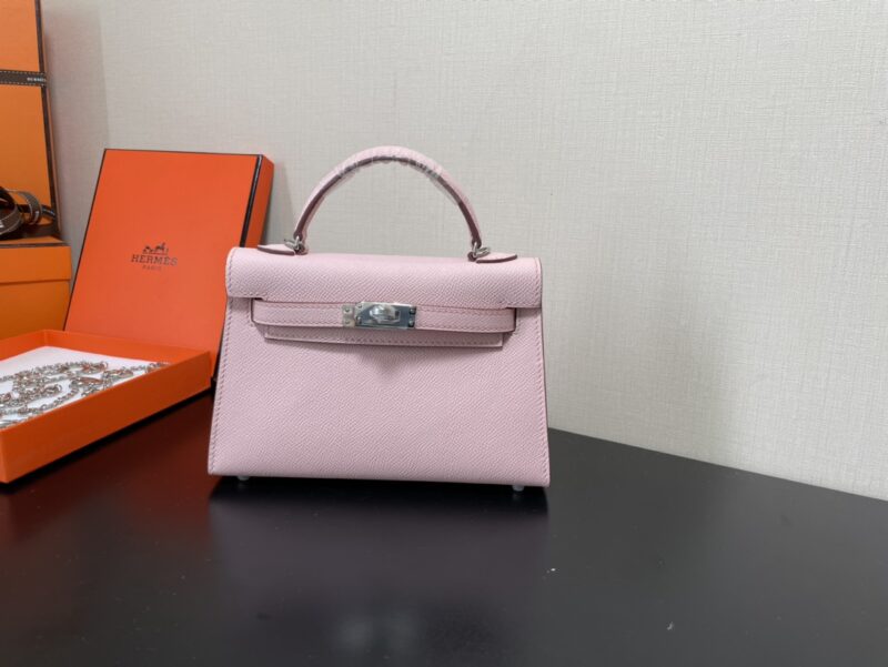 Hermes Kelly-Gold&Silver Hardware-19CM - Image 17