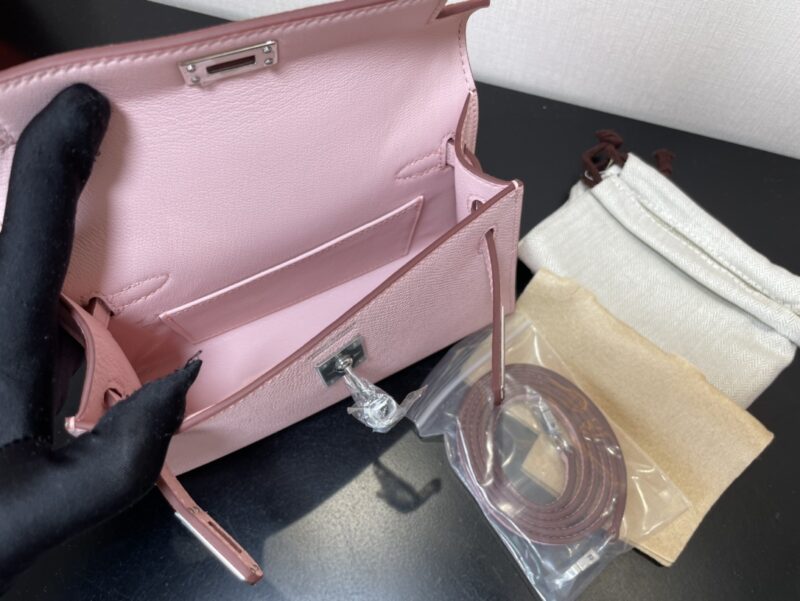 Hermes Kelly-Gold&Silver Hardware-19CM - Image 19