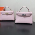 Hermes Kelly-Gold&Silver Hardware-19CM