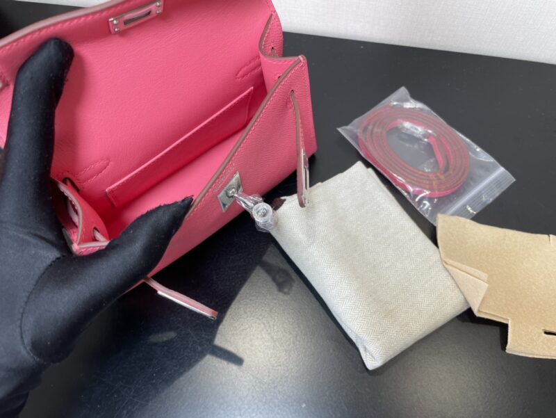 Hermes Kelly-Gold&Silver Hardware-19CM - Image 19